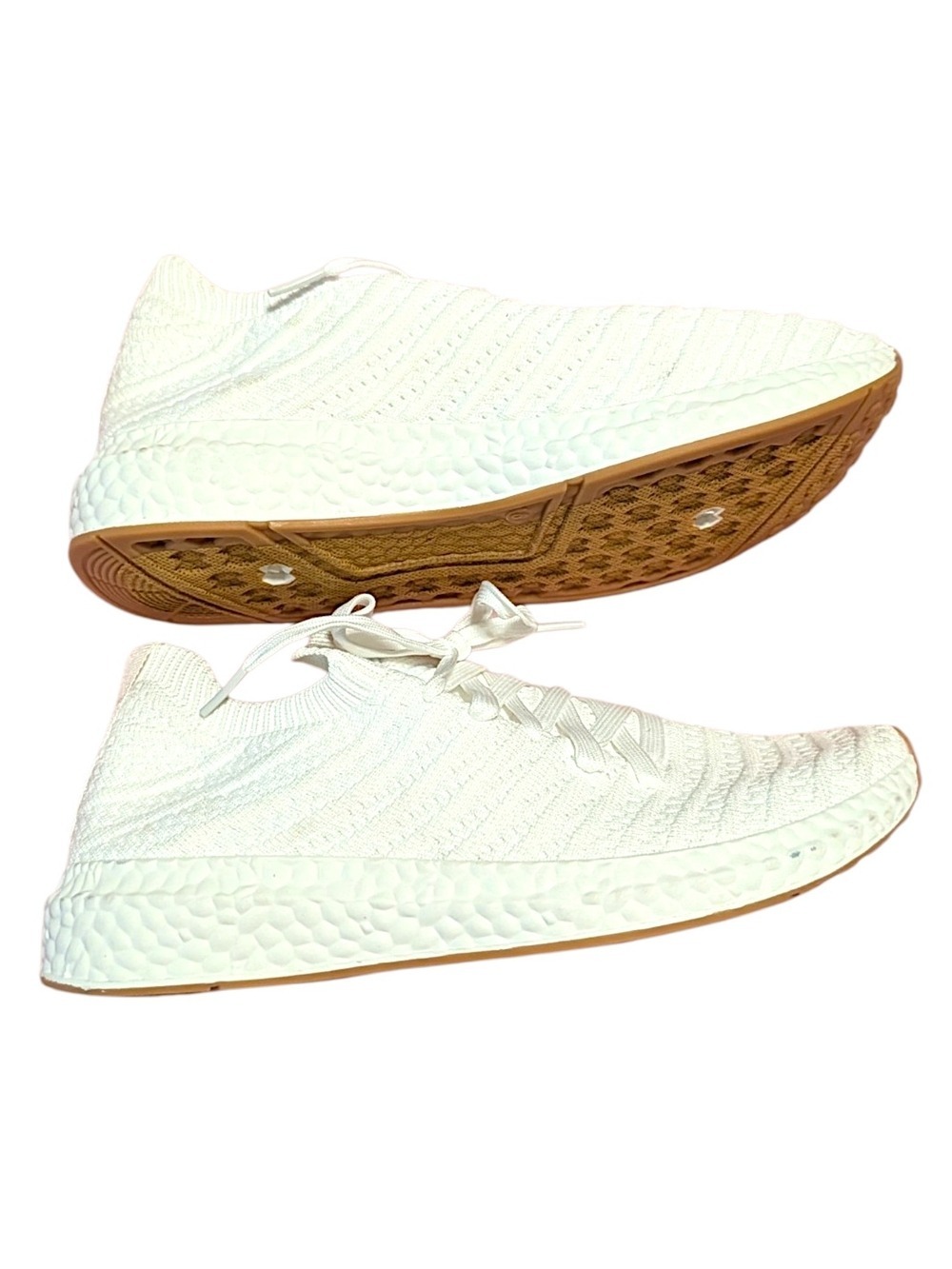Danskin White Knit Slip-on Athletic Sneakers Women's - Picture 6 of 10
